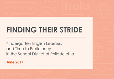 Finding Their Stride: Kindergarten English Learners’ Time to Proficiency in Philadelphia