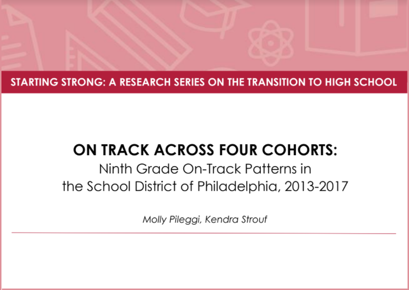On Track Across Four Cohorts: Ninth Grade On-Track Patterns in the School District of Philadelphia, 2013-2017
